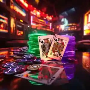 Tampilan platform servertogel selama Free Fire World Series dengan studio live-dealer dan statistik turnamen